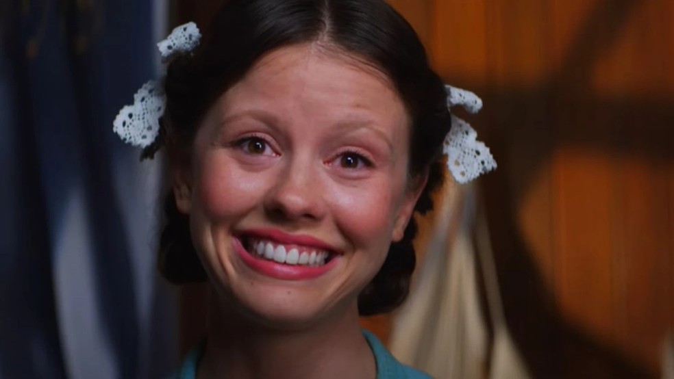Mia Goth em 'Pearl' — Foto: divulgação