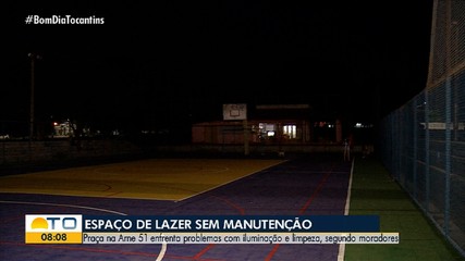 Moradores da 404 Norte reclamam da falta de iluminação em espaços de lazer