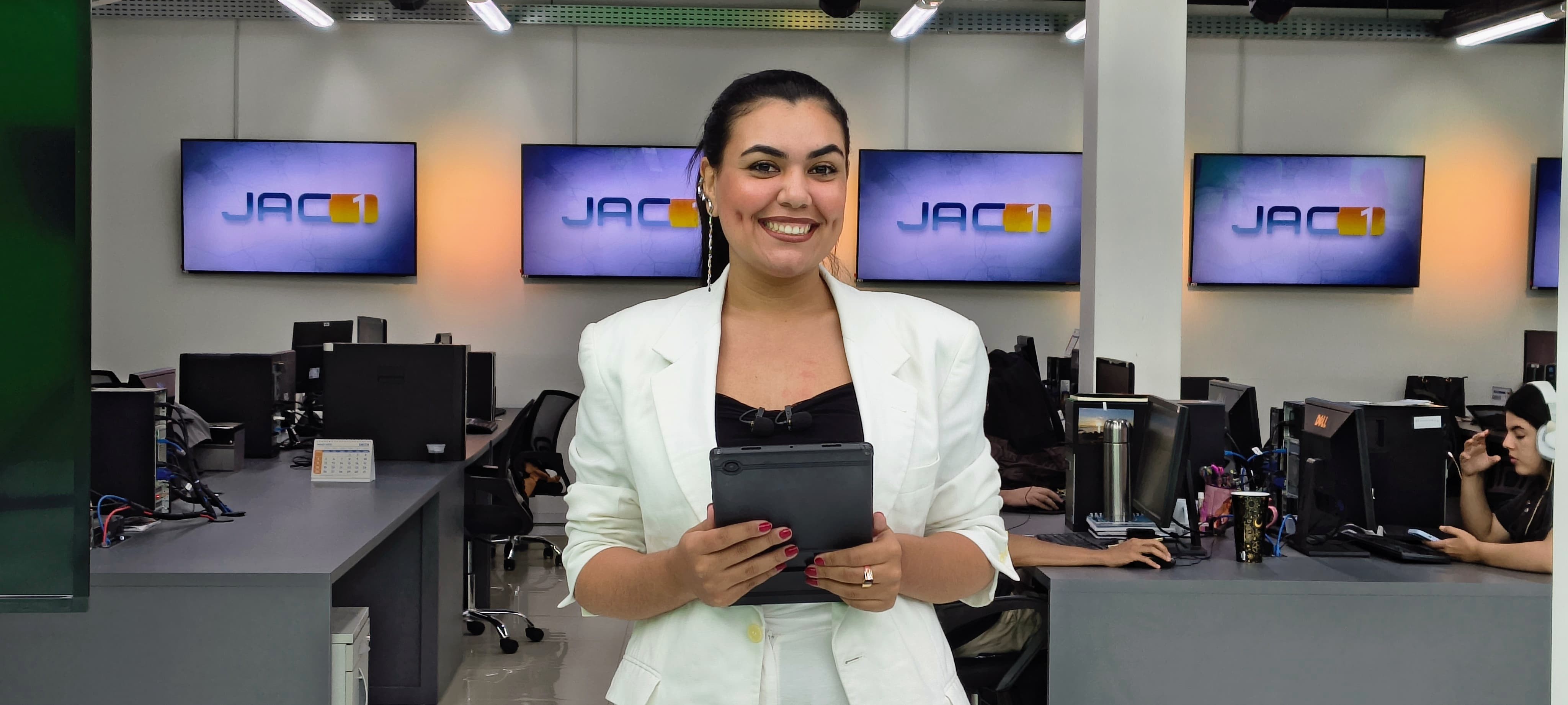 AO VIVO: Assista ao JAC1 com Melícia Moura