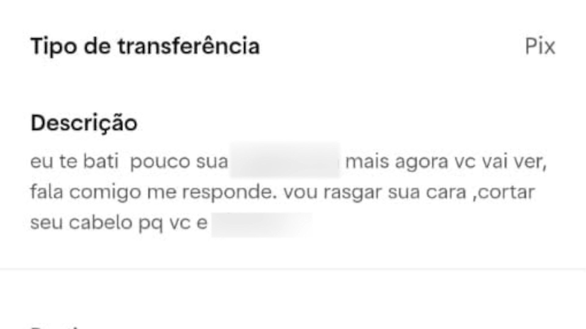 'Te bati pouco': homem é preso após mandar ameaças para a ex-mulher por meio de Pix de um centavo no ES; veja as mensagens