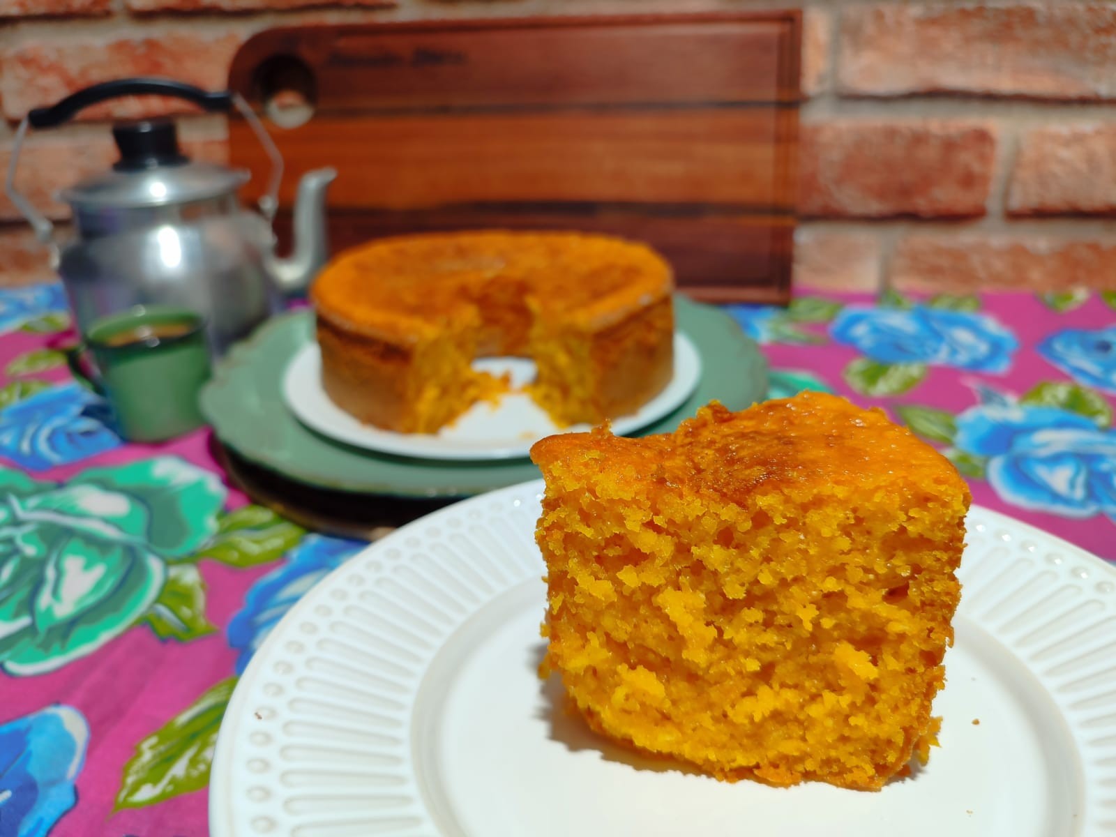 Aprenda a fazer bolo de jerimum com coco