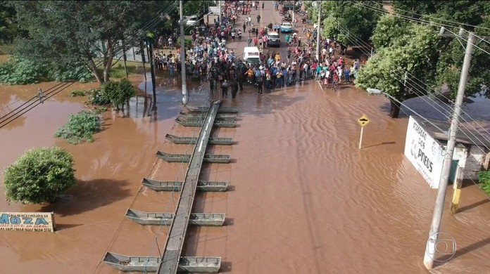 Lago do Clube dos bancários - Foto de Santo Anastácio, Estado de