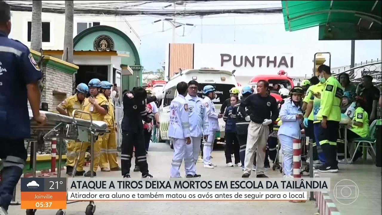 Ataque a tiros em escritório do governo tailandês deixa dois feridos