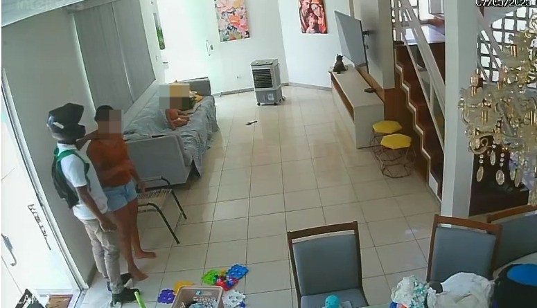 Padeiro suspeito de render mulher e assaltar casa no Centro de Teresina é preso; vídeo mostra ação