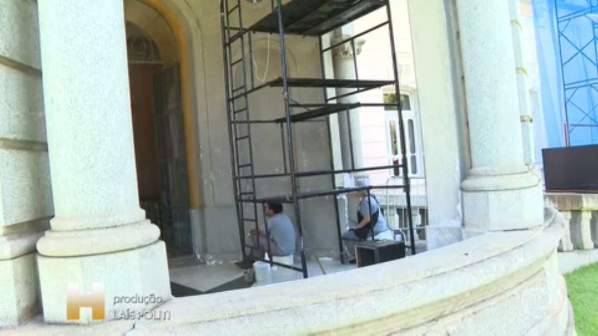 El Palacio da Liberdade está en restauración;  espacio no había sido renovado desde 2006 |  Minas Gerais