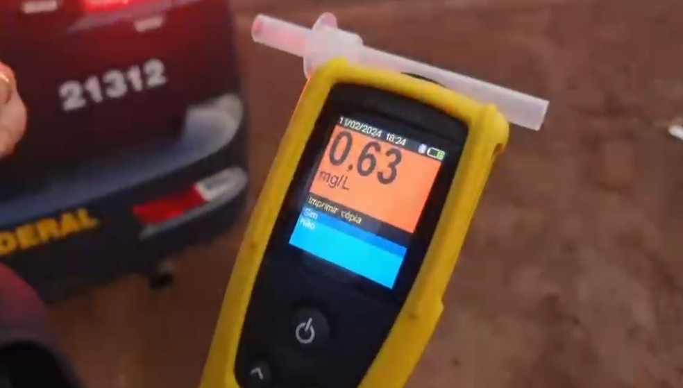 Carnaval 2024: Piauí registra 11 mortes no trânsito e mais de 50 prisões por embriaguez ao volante — Foto: Polícia Rodoviária Federal