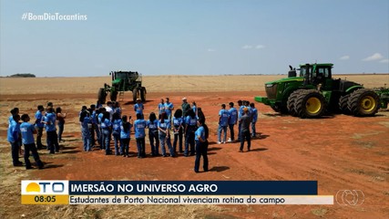 Estudantes de Porto Nacional vivenciam rotina do campo na 3ª edição do Se Liga Na Fazenda