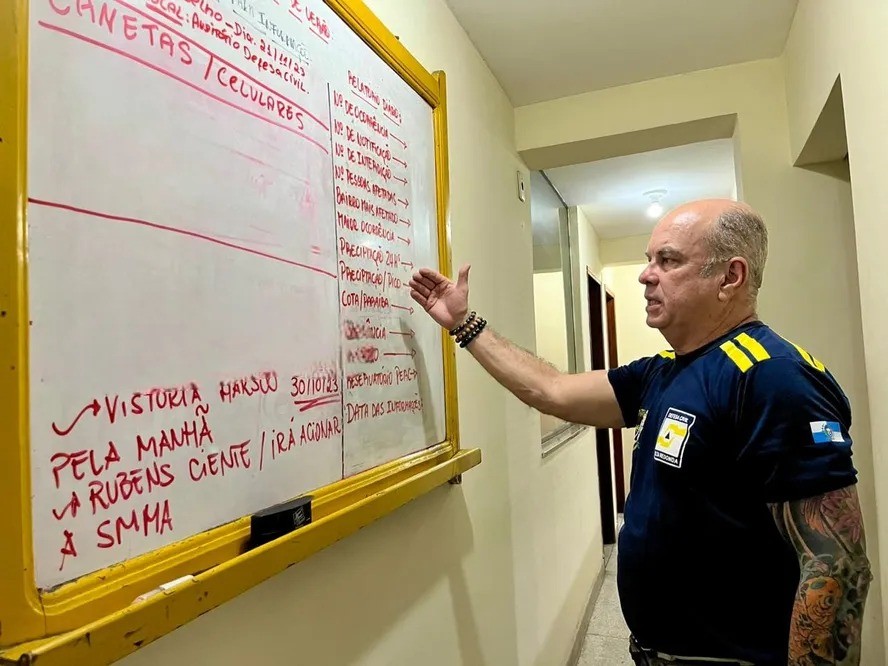 Rio Paraíba do Sul sobe 2,4 metros acima do normal em Volta Redonda