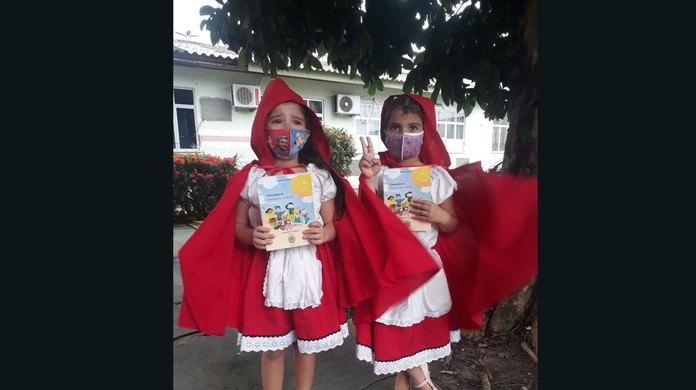 Roupa da mae da chapeuzinho vermelho sales