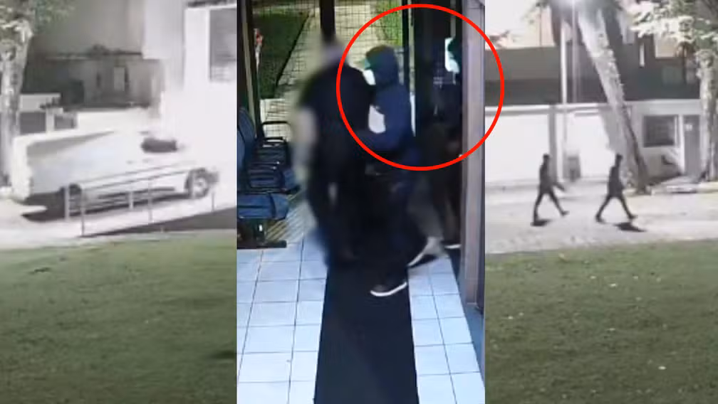 Criminosos roubam prédio da USP na virada do ano em SP — Foto: Reprodução