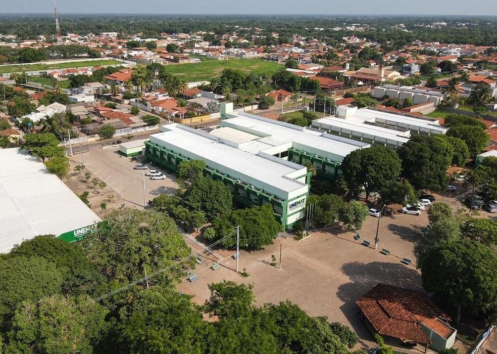 Campus da Unemat em Cáceres — Foto: Secom-MT