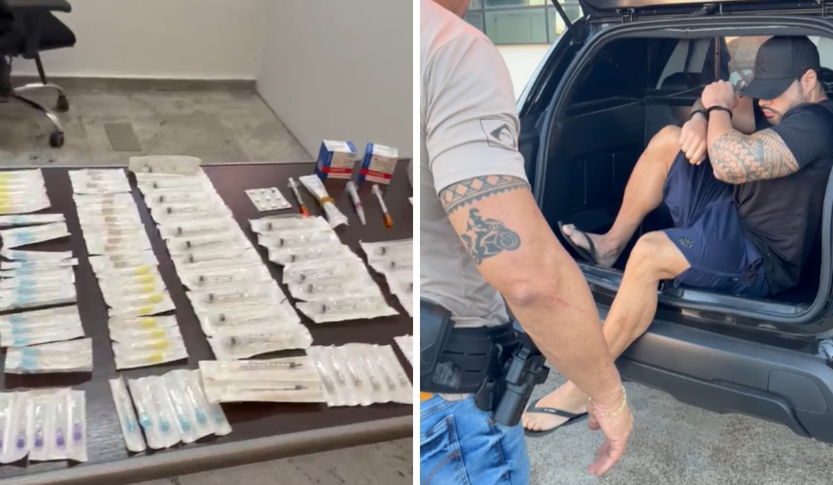 Polícia prende homem suspeito de exercício ilegal da nutrição e venda de anabolizantes em Americana​‌​