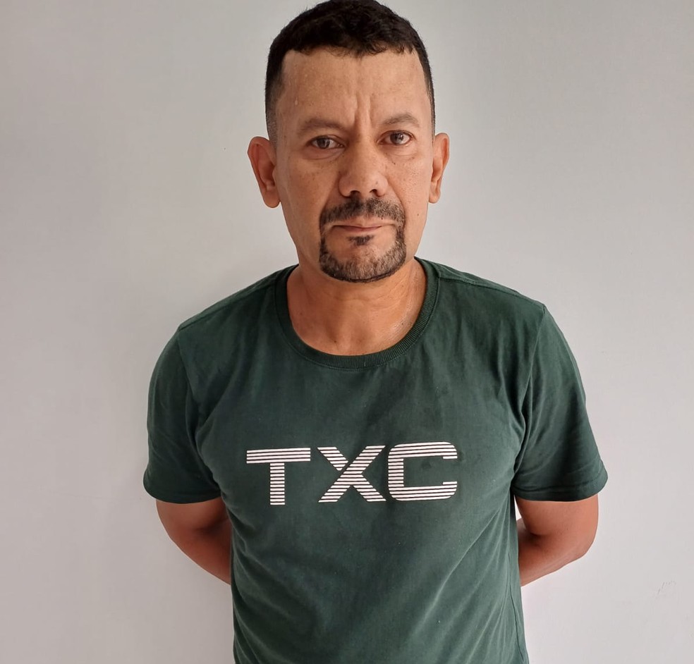Gilsomar Lopes de Araújo foi preso durante uma operação em Confresa, nessa terça-feira (11) — Foto: Reprodução