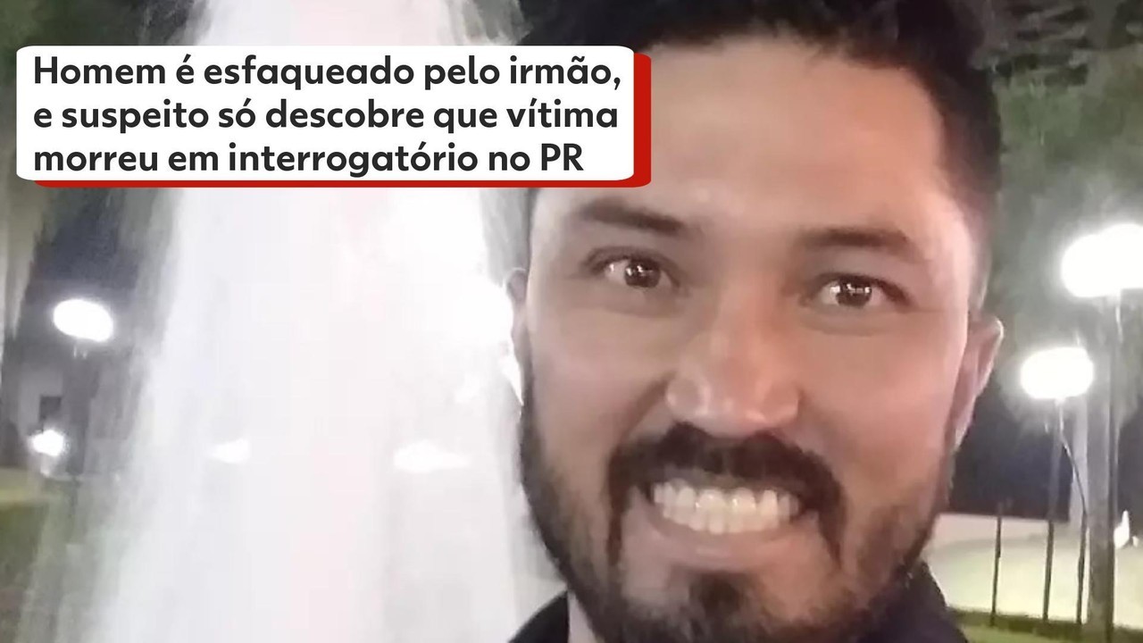 Homem é esfaqueado pelo irmão, e suspeito só descobre que vítima morreu em interrogatório: 'Acabou entrando em desespero', diz delegado