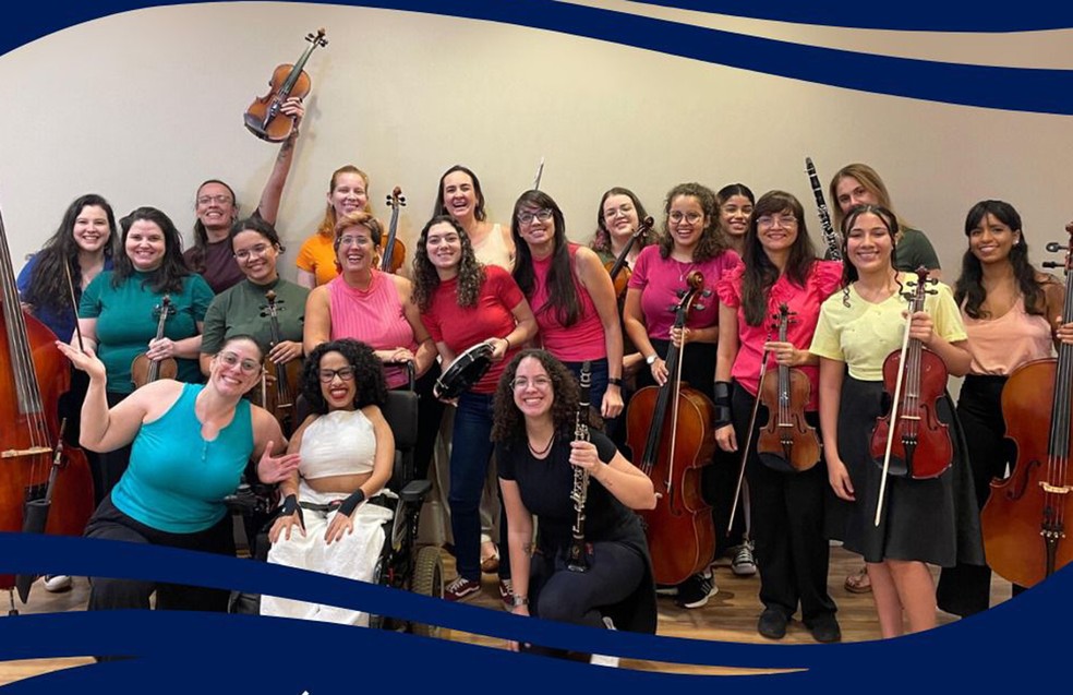Lyra Orchestra com a Cia de Dança Ophelia Camassutti — Foto: Divulgação