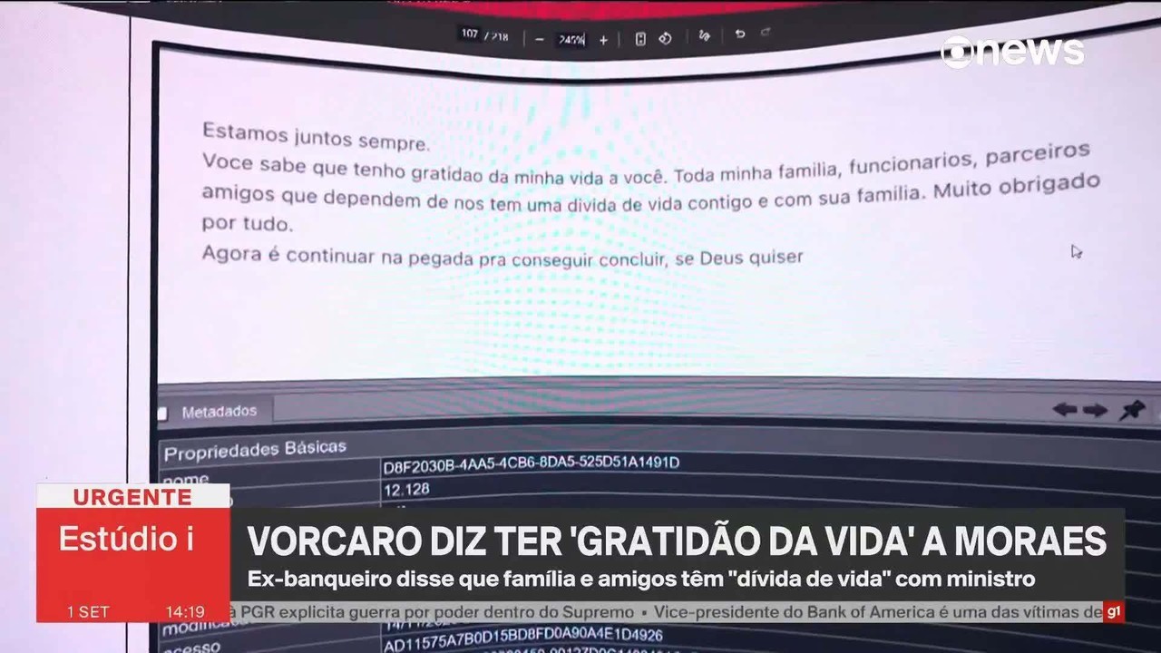 Sócio de Vorcaro afirma que Moraes e esposa usaram avião e helicóptero da empresa