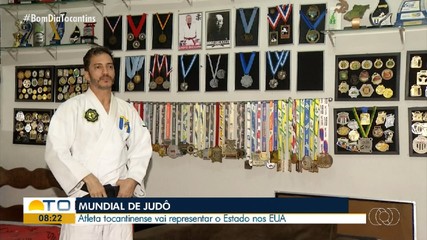 Atleta tocantinense vai representar o estado no Campeonato Mundial de Judô Veteranos