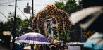 Caminhada com Maria reúne milhares de fiéis em Fortaleza. — Foto: Ismael Soares/SVM