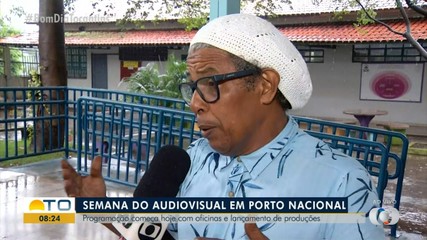 Semana do audiovisual em Porto Nacional começa nesta terça-feira (27)