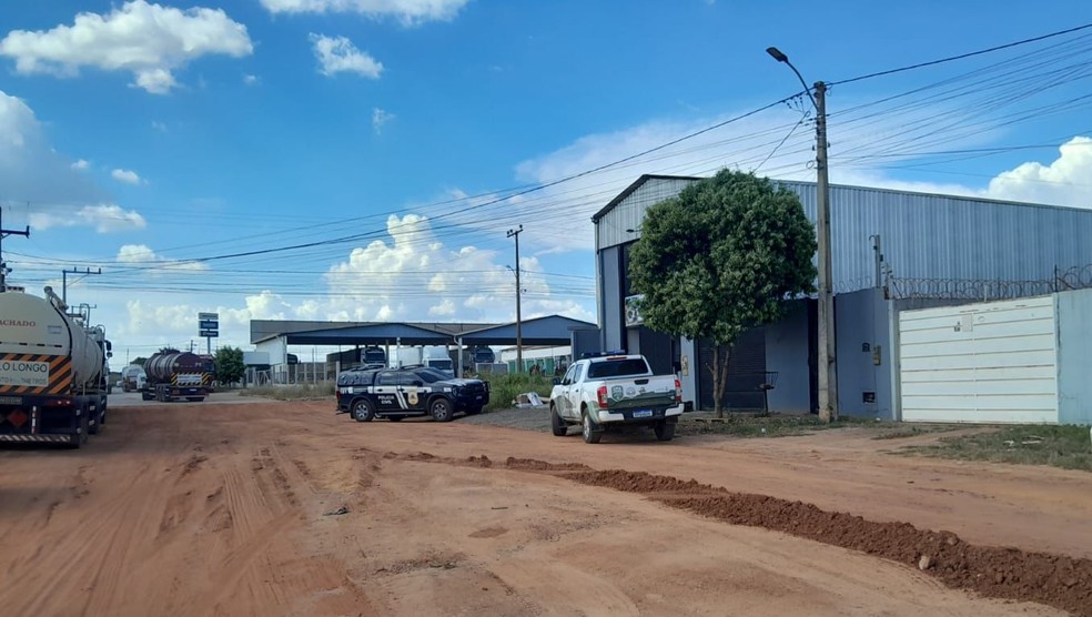Casa e empresa do empresário que desapareceu na Bahia — Foto: Marlon Ferraz/Blog Braga
