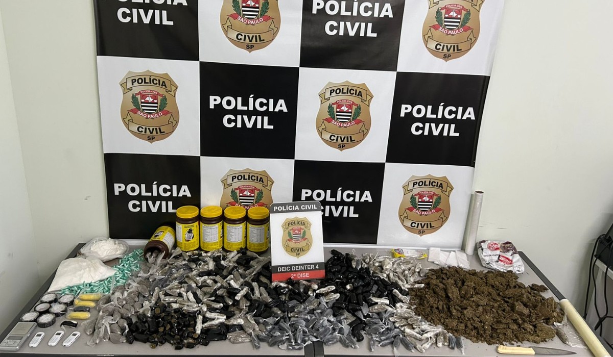 Homem é preso suspeito de preparar drogas para distribuir em presídios de Bauru