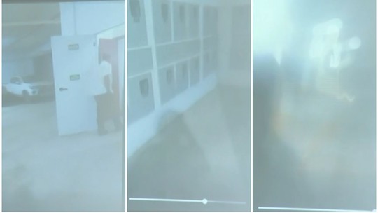 VÍDEO mostra momento em que síndico ataca corretora em subsolo de prédio - Foto: (Re)