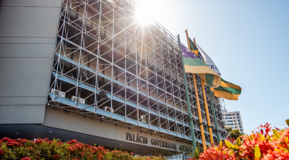 Palácio dos Despachos em Sergipe — Foto: Secom