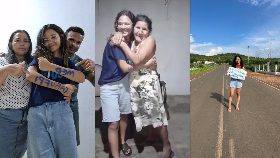 Jovem conquista segunda aprovação em Medicina em universidade federal e emociona avó no interior do Piauí — Foto: Reprodução/Arquivo pessoal
