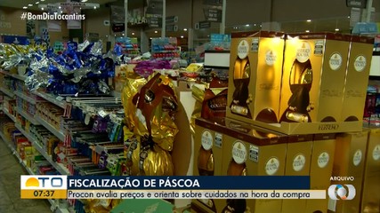 Variação nos preços de produtos de Páscoa chega a 70%, diz Procon