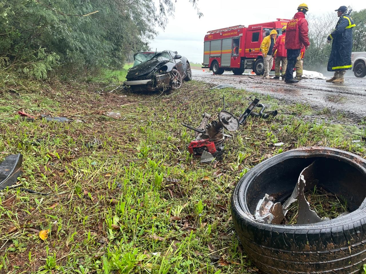 Horas após comprar Porsche, motorista morre em acidente no Norte do RS 
