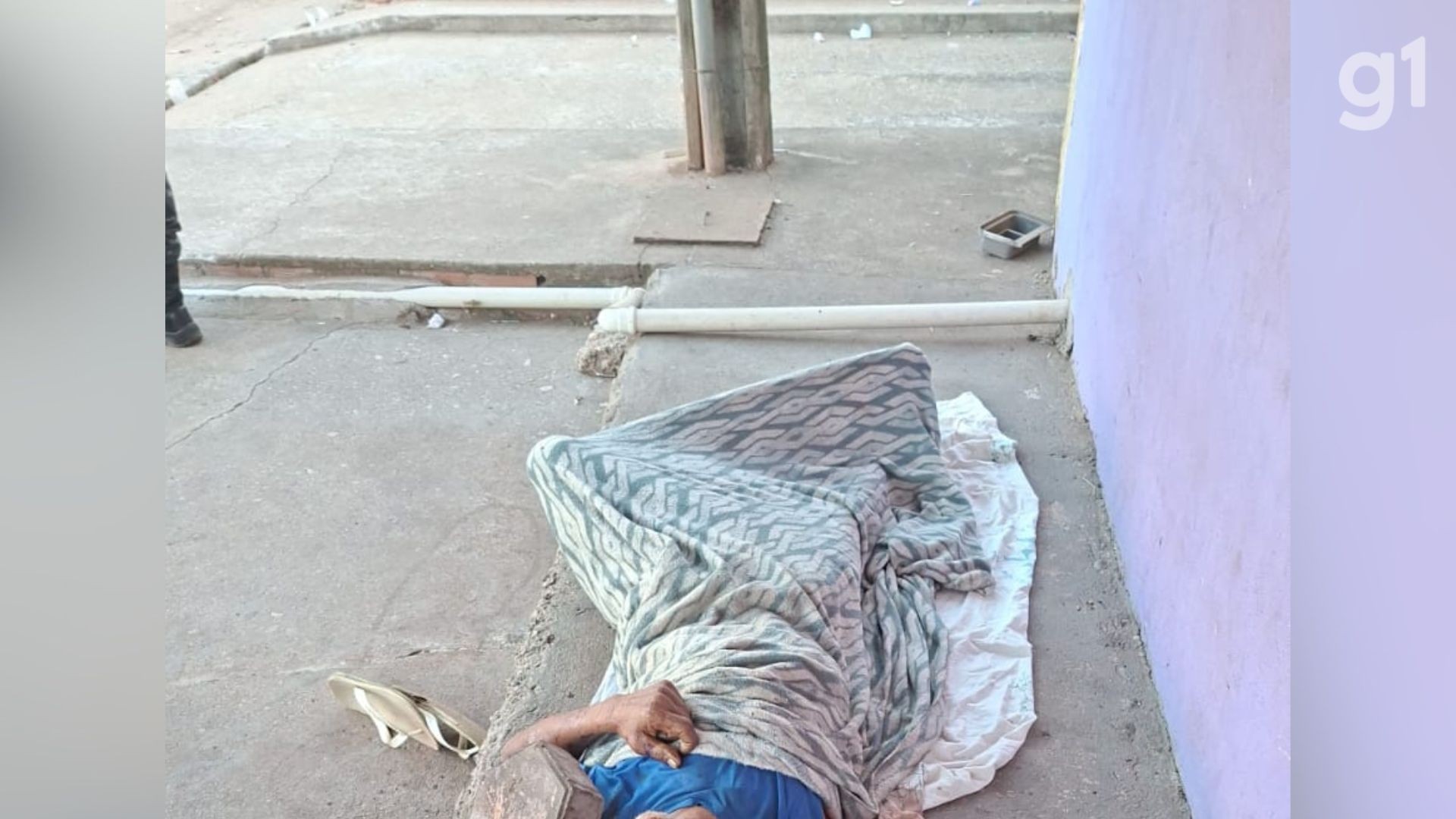 Homem em situação de rua é morto com bloco de concreto enquanto dormia em Imperatriz no MA 