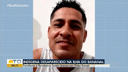 Indígena segue desaparecido na Ilha do Bananal