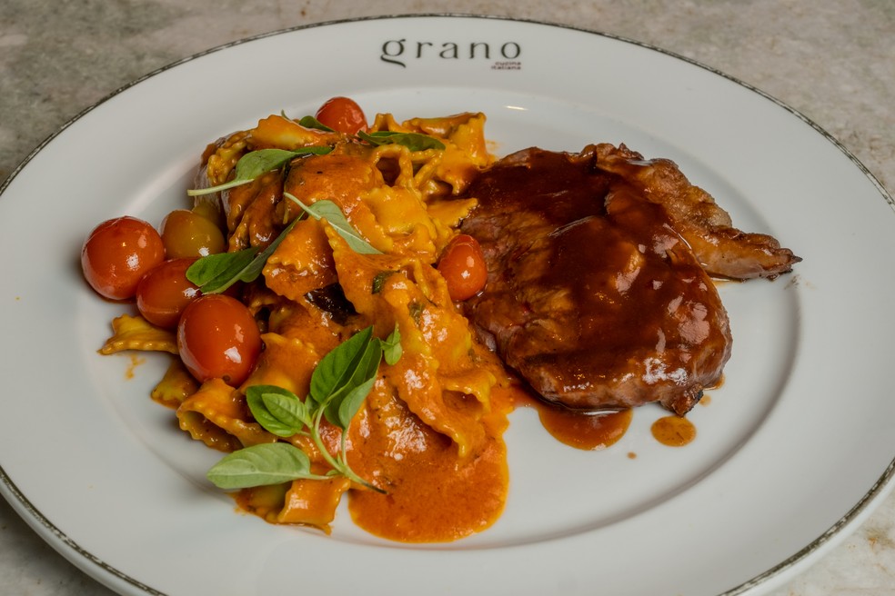 Chorizo Reginet  parte de menu de restaurante italiano do Festival Gourmet  Foto: Divulgao/ Grano Cucina Italiana