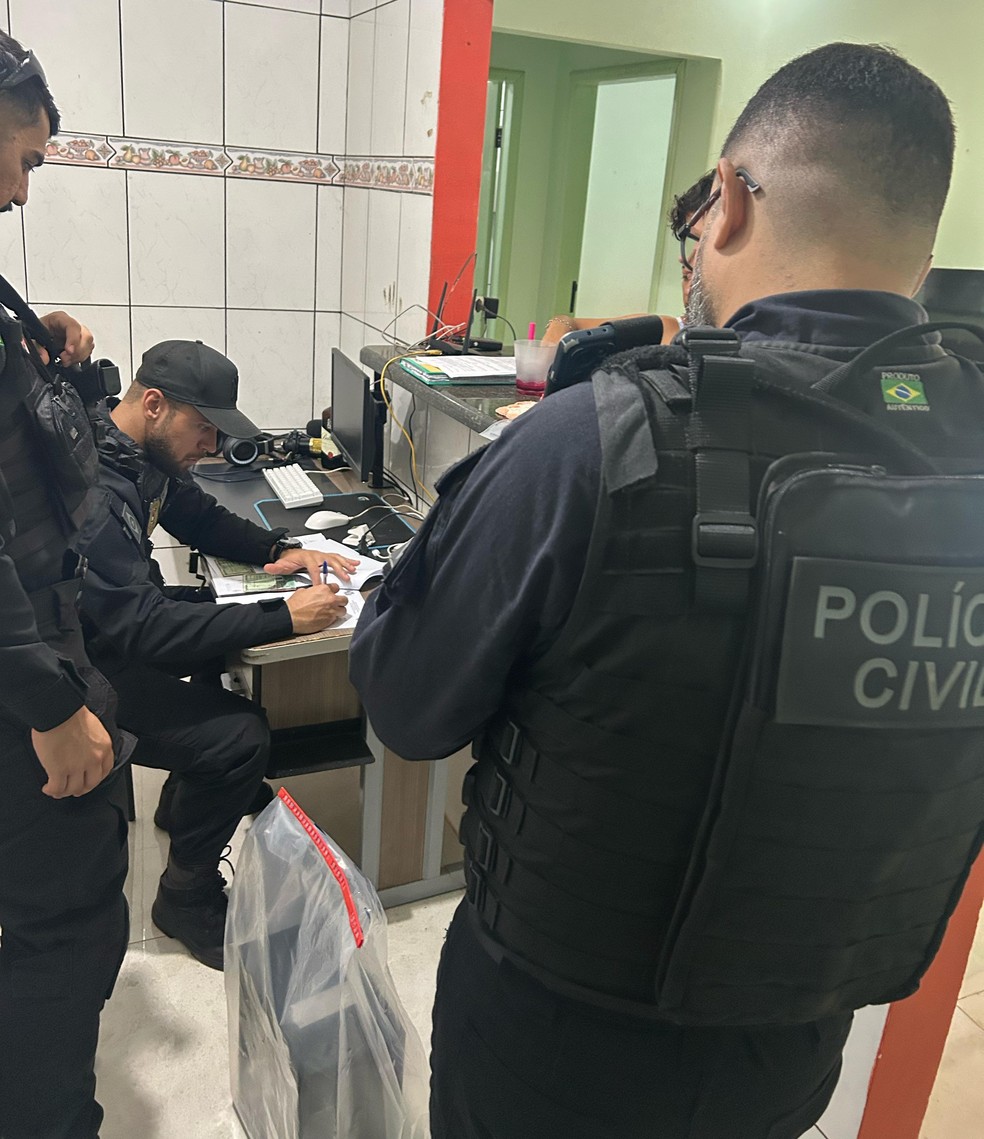 Adolescente de 15 anos foi alvo da “Operação Fake Monster”, deflagrada em Campo Novo do Parecis, — Foto: Polícia Civil de Mato Grosso