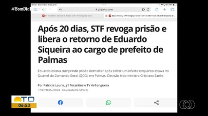 Fique por dentro dos assuntos em destaque do g1 Tocantins