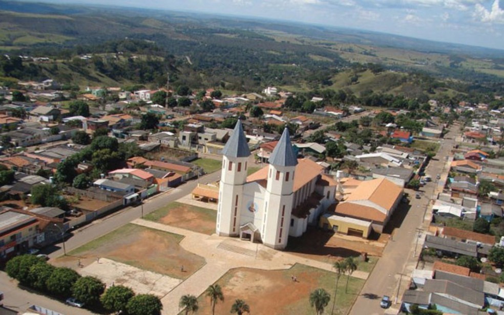 Vista area da cidade de Alexnia, Gois  Foto: Divulgao/Prefeitura de Alexnia