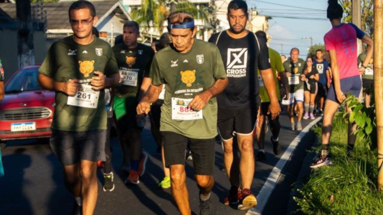 Corrida da Infantaria 2026 altera trânsito em vias de Manaus neste domingo; veja mudanças