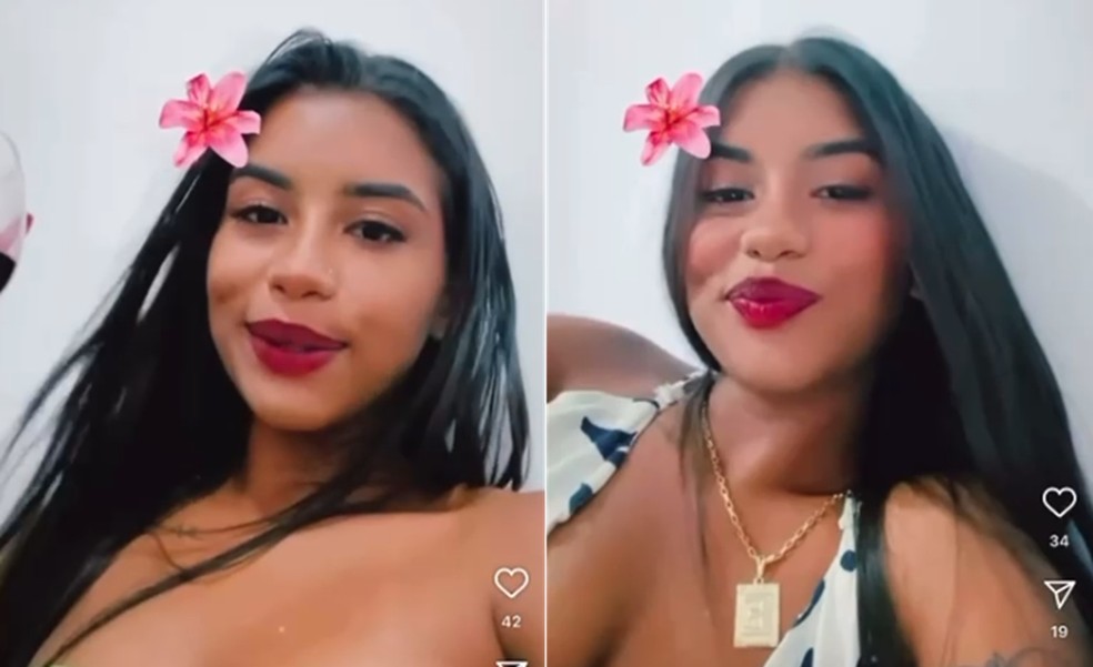 Tainá da Silva Sousa, de 22 anos, foi encontrada morta em um apartamento na Zona Sul de Teresina — Foto: Reprodução/Instagram