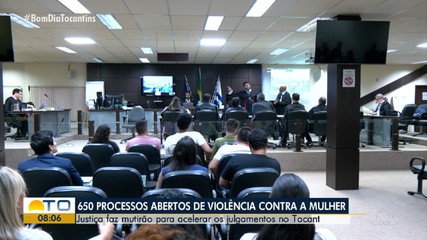 Justiça do TO realiza mutirão para acelerar processos de violência contra a mulher