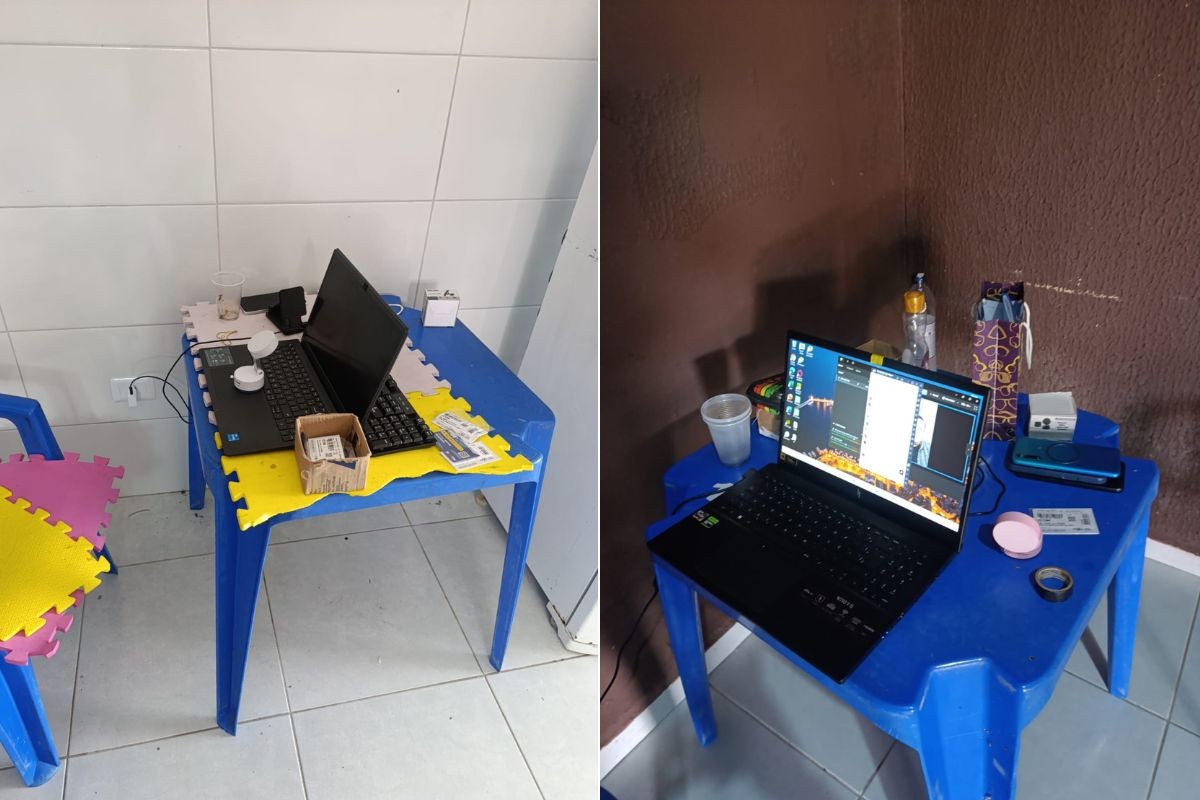 Oito pessoas são presas em central de golpes com inteligência artificial no litoral de SP