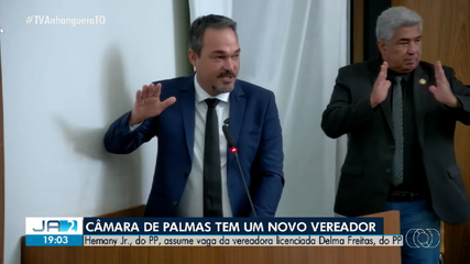 Hernany Jr (PP) assume vaga da vereadora licenciada Delma Freitas (PP) em Palmas