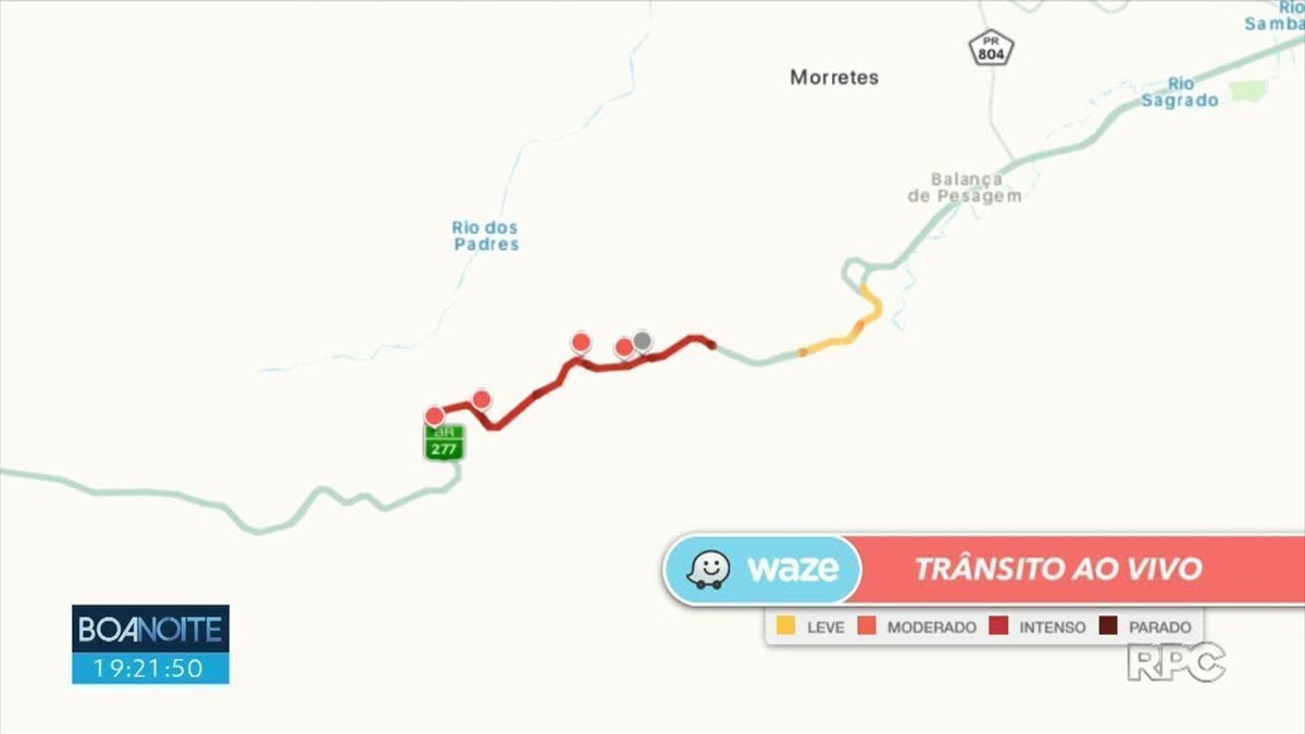 Rodovias Paraná on X: ⚠️BR-277 KM: 60 (São José dos Pinhais sentido  Paranaguá) CONDIÇÕES DA VIA: Fluxo bloqueado no sentido litoral. Retenção  de veículos devido à novo deslizamento no km 40, região