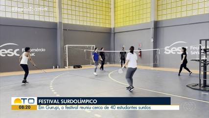 Festival Surdolímpico é realizado em Gurupi