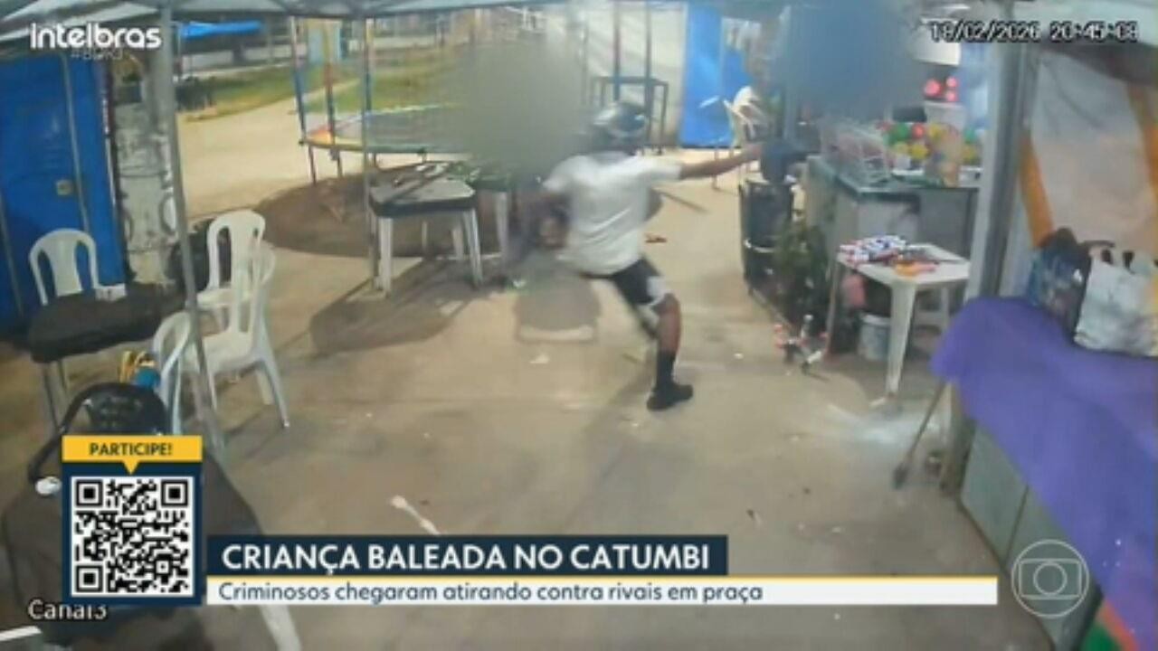 Criança baleada em guerra de facções no Catumbi recebe alta médica