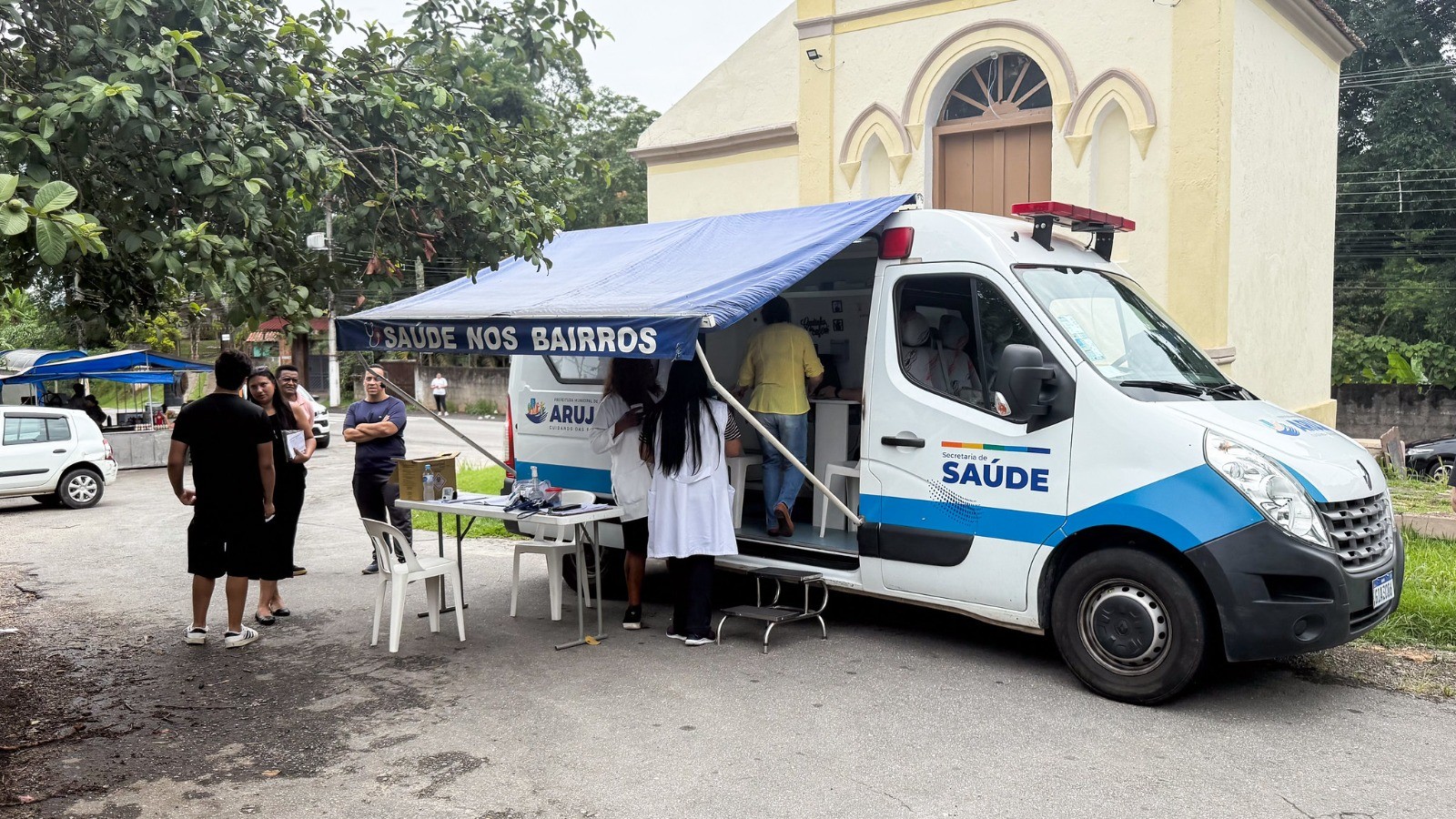 Programa municipal Saúde nos Bairros registra mais de 6 mil atendimentos em Arujá
