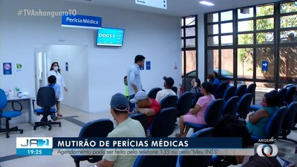 Mutirão de perícias médicas; saiba como agendar pelo telefone 135