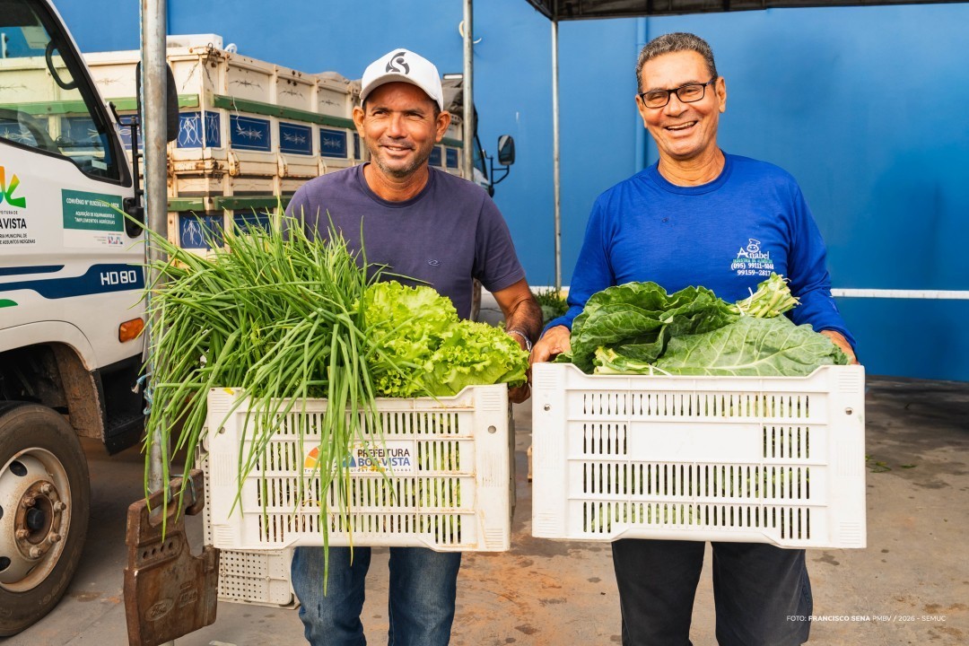 Agricultores entregam mais de 60 toneladas de alimentos em Boa Vista