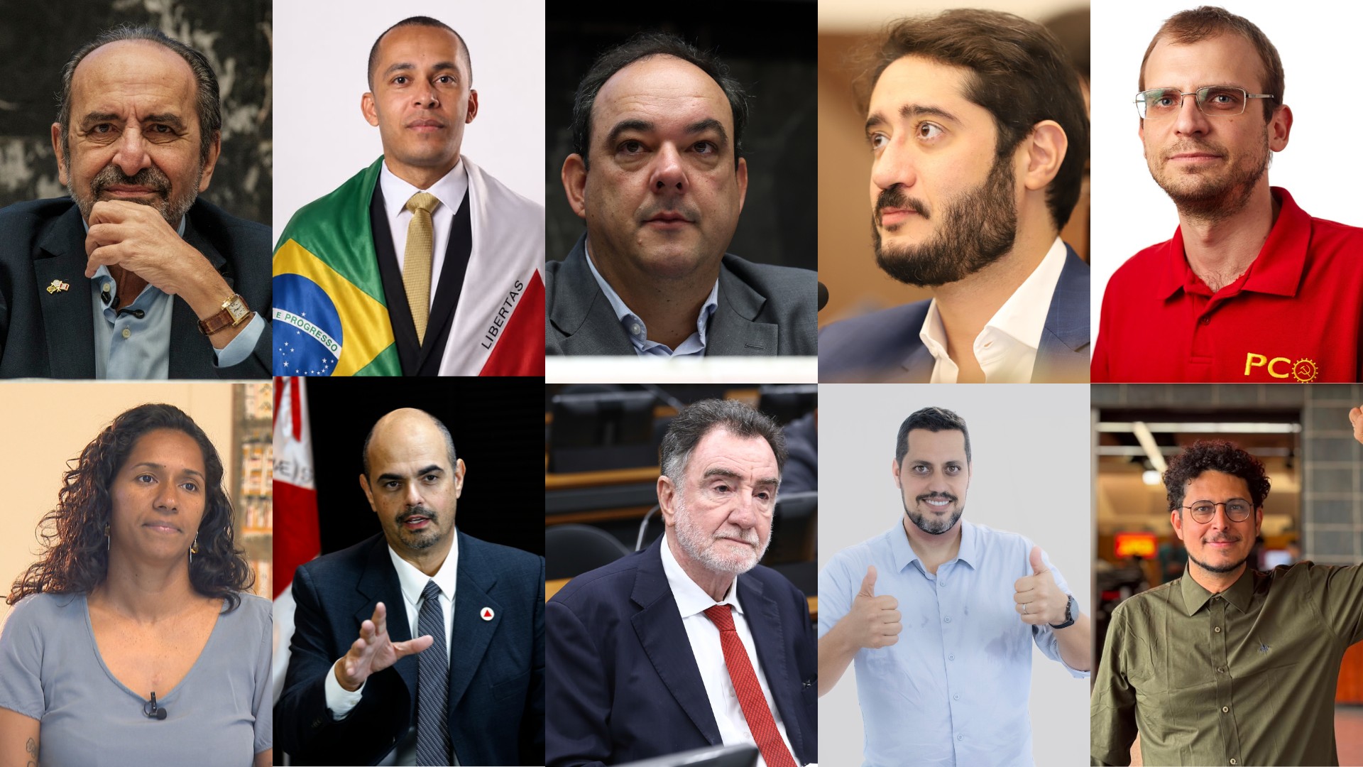 Veja quem são os candidatos a governador em Minas Gerais em 2026