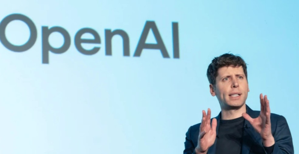 Sam Altman já especulou sobre se juntar a Peter Thiel em uma propriedade remota na Nova Zelândia no caso de um desastre global. — Foto: BBC/Getty Images