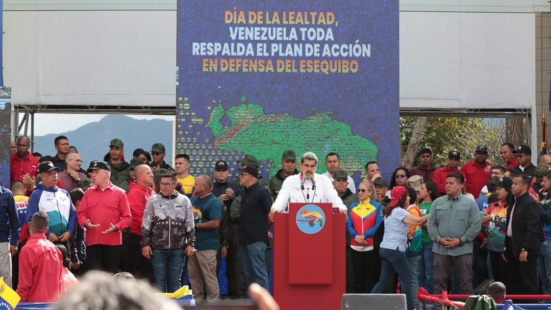 Crise de Essequibo: Maduro confirma para quinta (14) reunião com o líder da  Guiana | Jornal Nacional | G1